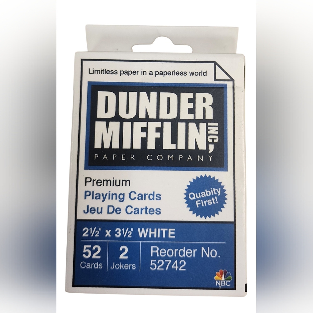 The Office Dunder Mifflin Playing Cards
